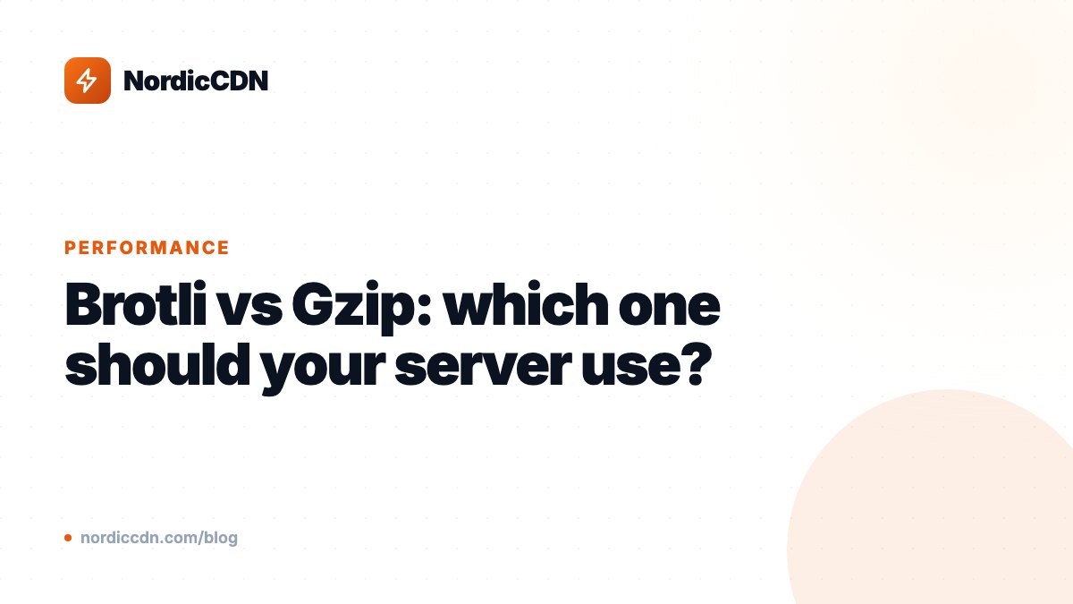 Brotli vs Gzip: which one should your server use?